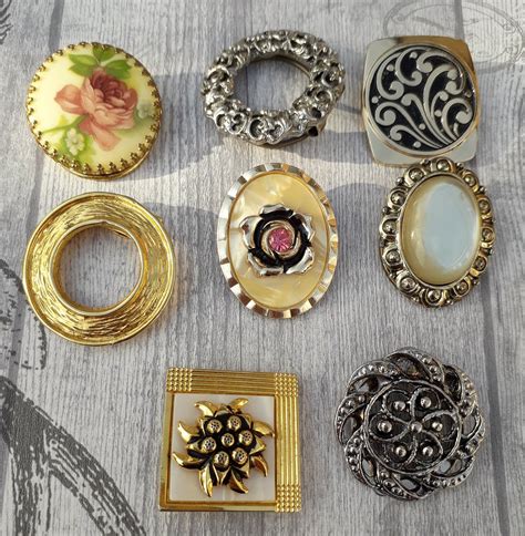 vintage scarf ring